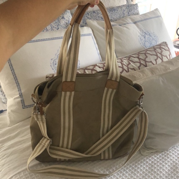 DONATED - Beige Classic pottery barn kids baby diaper bag - Picture 4 of 16